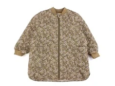 Wheat caramel anemones termojakke Helga